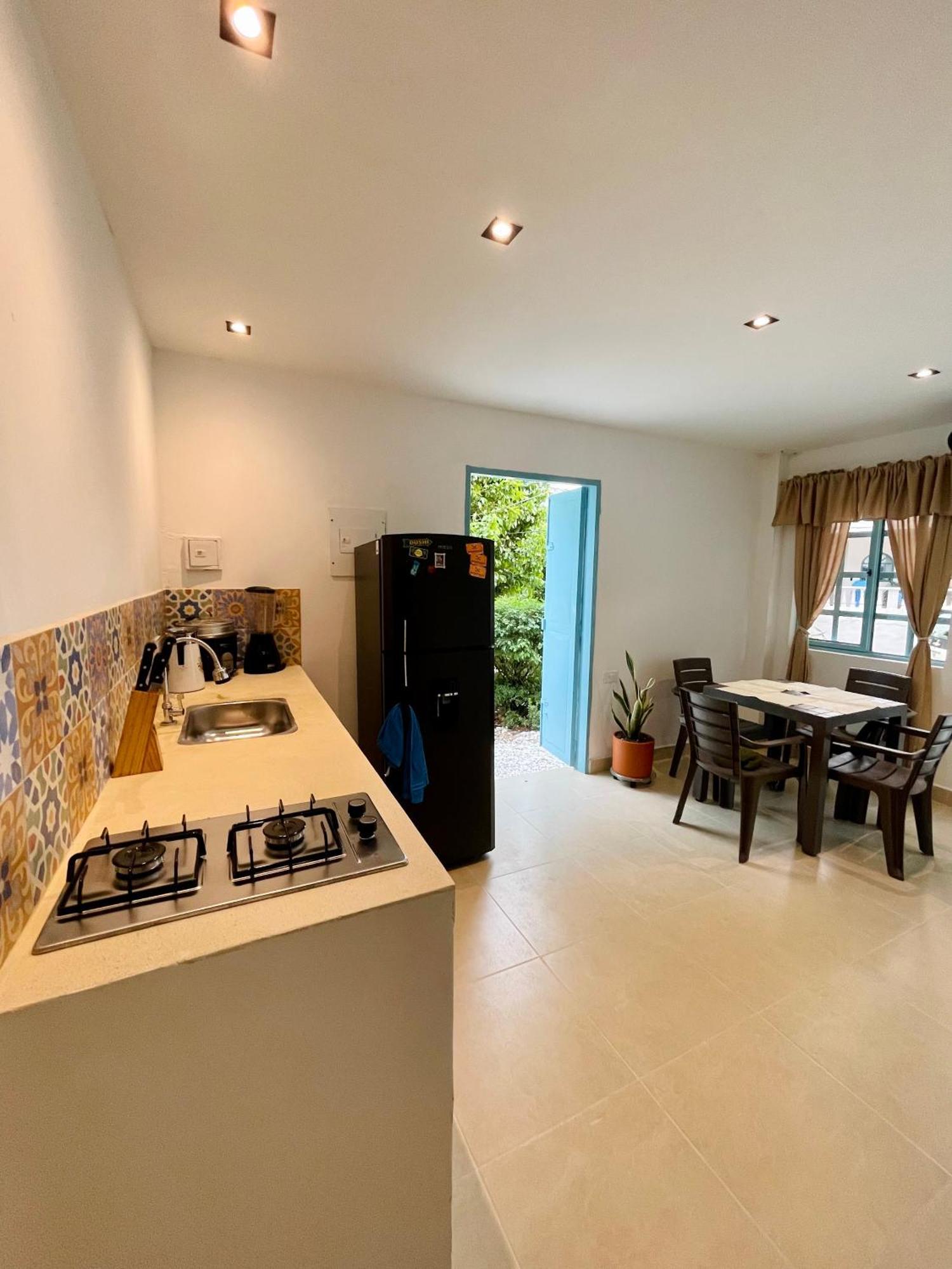 Cabana Villa Jardin - Aldea Doradal - Santorini Colombiano Buitenkant foto